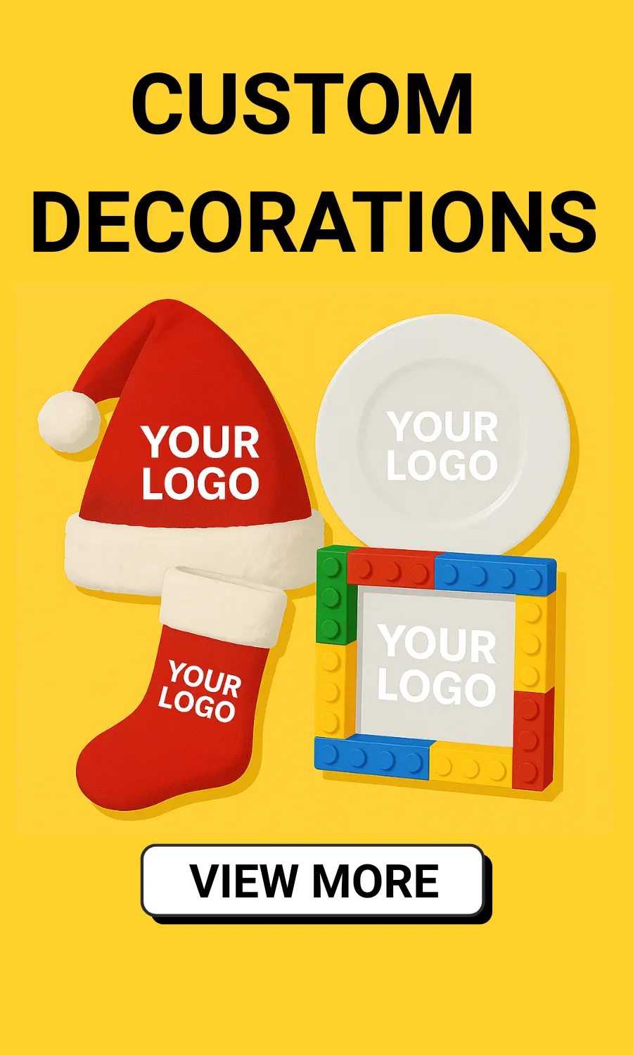 Custom Decorations Banner - Sino