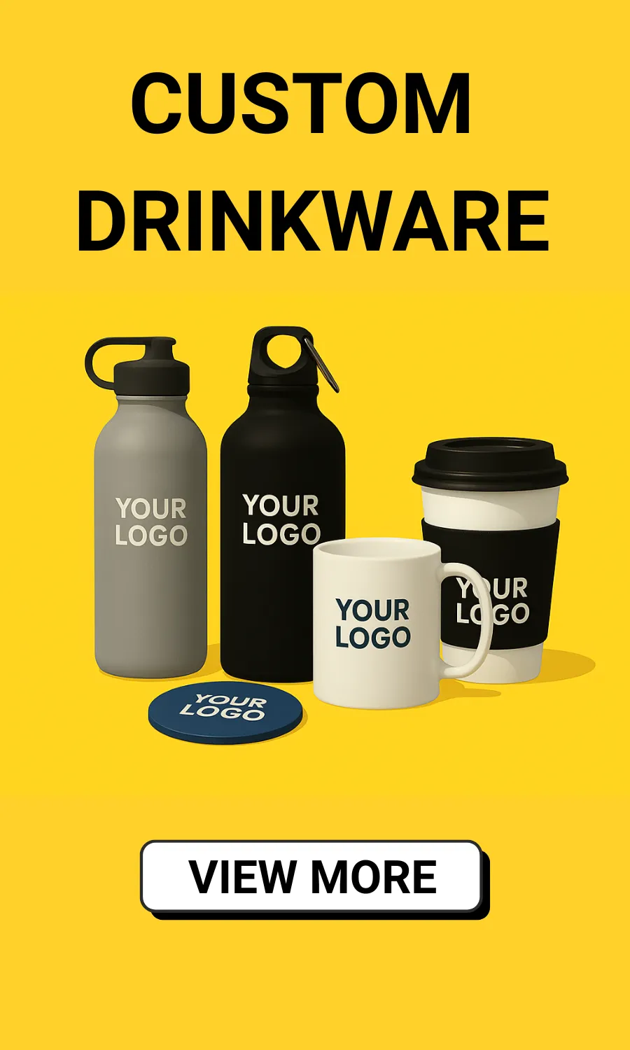 Custom Drinkware Banner - Sino