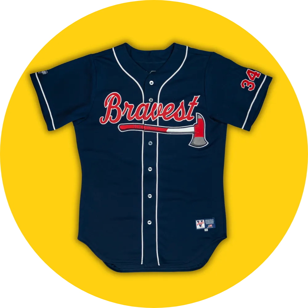 Custom Embroidered Baseball Jersey