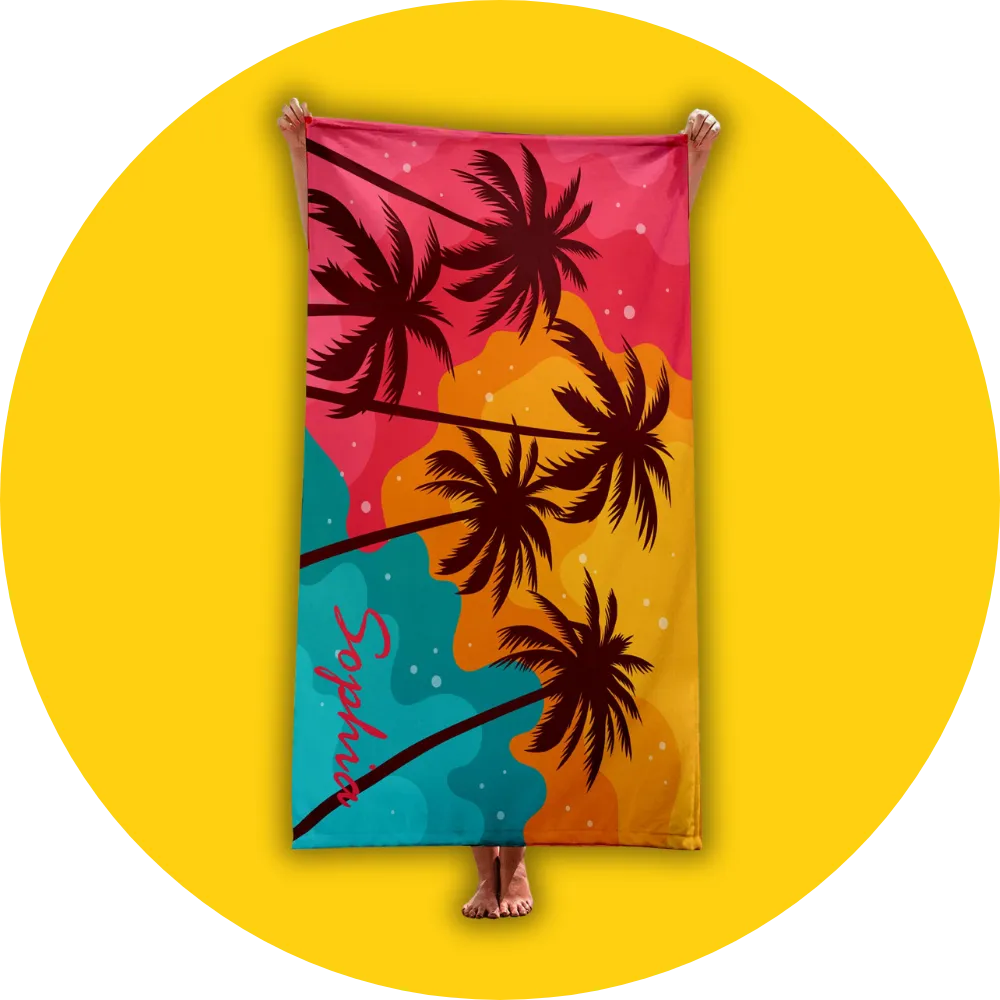 Custom Sewing Beach Towel